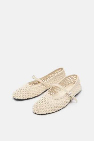 Ballerines au crochet