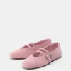 Ballerines à lanières en cuir Ballerines à lanières en cuir