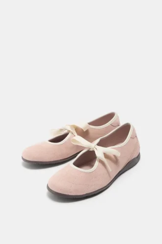 Ballerines sportives à nœud
