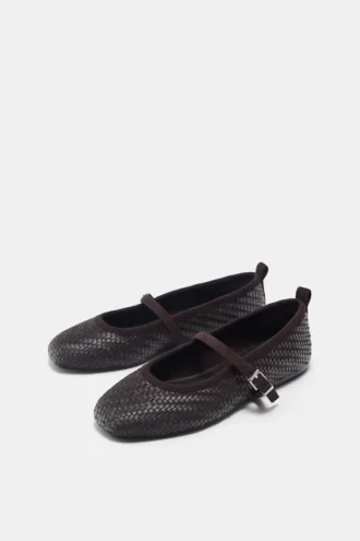 Ballerines tressées