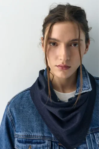 Bandana en denim Bandana en denim