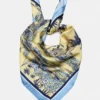 Bandana en satin à imprimé plage Bandana en satin à imprimé plage