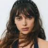 Bandeau rigide à pois