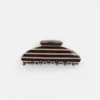Barrette à cheveux rayée Barrette à cheveux rayée