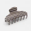 Barrette à cheveux rayée Barrette à cheveux rayée