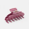 Barrette à cheveux rayée Barrette à cheveux rayée