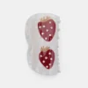 Barrette en forme de fraise