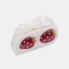 Barrette en forme de fraise