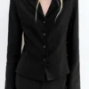 Blazer ajusté Blazer ajusté