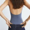 Body en polyamide à fines bretelles