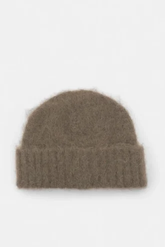 Bonnet court en tricot