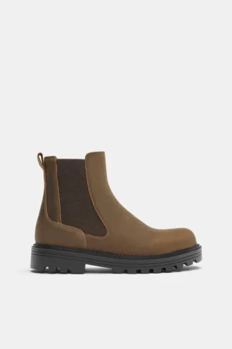 Bottes Chelsea en cuir