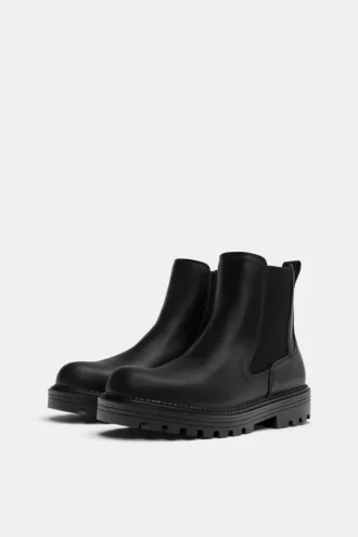 Bottes Chelsea en cuir