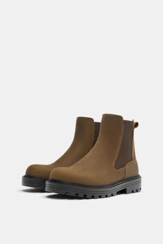 Bottes Chelsea en cuir