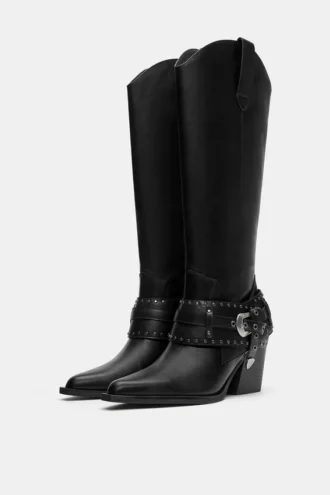 Bottes de cowboy à boucle