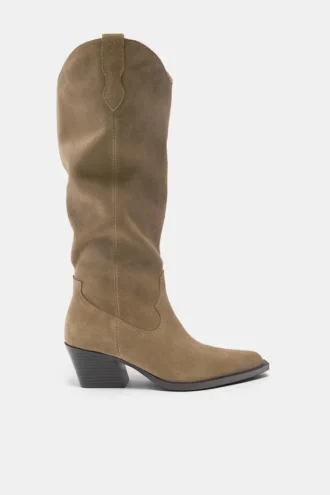 Bottes de cowboy en cuir