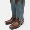 Bottes de cowboy en cuir Montserrat Messeguer Bottes de cowboy en cuir Montserrat Messeguer