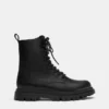 Bottes à lacets doublées Bottes à lacets doublées