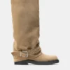 Bottes-leggings à boucles