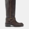 Bottes motardes cloutées Bottes motardes cloutées