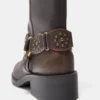 Bottes motardes cloutées Bottes motardes cloutées