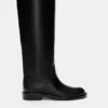 Bottes plates montant jusqu’aux genoux Bottes plates montant jusqu’aux genoux