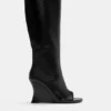 Bottes à talon compensé