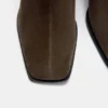 Bottes à talons hauts en cuir Bottes à talons hauts en cuir