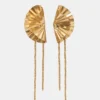 Boucles d’oreilles en forme de chaîne de fleurs Boucles d’oreilles en forme de chaîne de fleurs