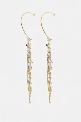 Boucles d&rsquo;oreilles frangées