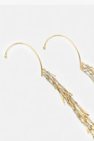 Boucles d&rsquo;oreilles frangées