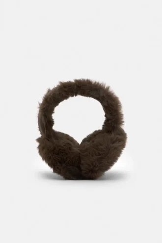 Cache-oreilles en fausse fourrure
