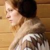 Cache-oreilles en fausse fourrure