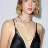 Camisole asymétrique en dentelle
