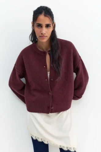 Cardigan en maille douce