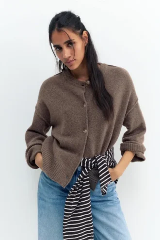 Cardigan en maille douce