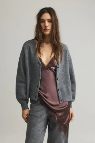 Cardigan en maille douce