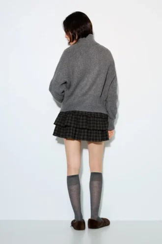 Cardigan zippé