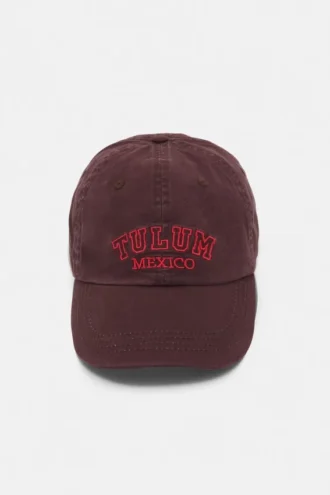 Casquette avec motif Tulum Mexico