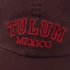 Casquette avec motif Tulum Mexico Casquette avec motif Tulum Mexico