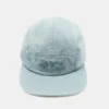 Casquette bleue à 5 panneaux avec broderie