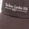 Casquette brodée marron