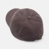 Casquette brodée marron