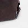 Casquette brodée marron
