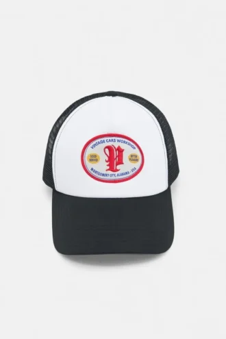 Casquette de camionneur avec écusson Casquette de camionneur avec écusson