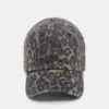 Casquette à imprimé léopard Casquette à imprimé léopard