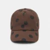 Casquette à pois marron Casquette à pois marron