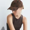Casquette à pois marron Casquette à pois marron