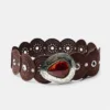 Ceinture avec cercles et boucle Ceinture avec cercles et boucle