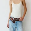 Ceinture avec cercles et boucle Ceinture avec cercles et boucle